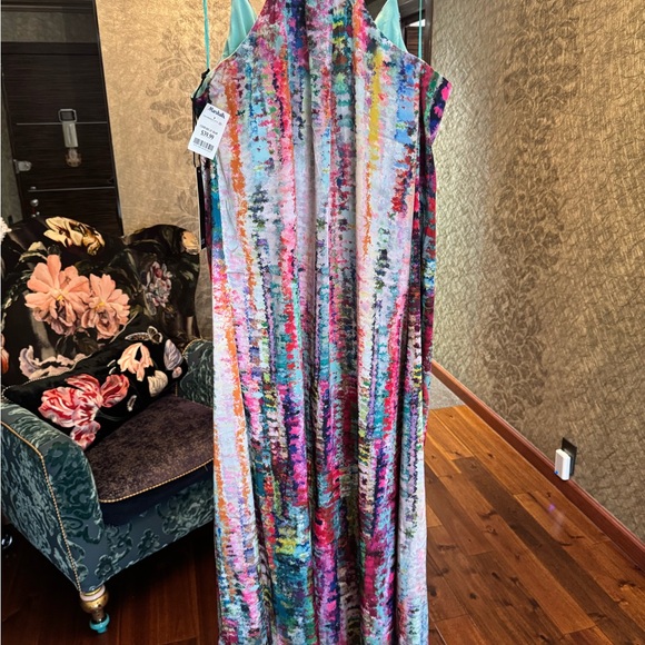 Nicole Miller Teal Dress - Picture 4 of 7